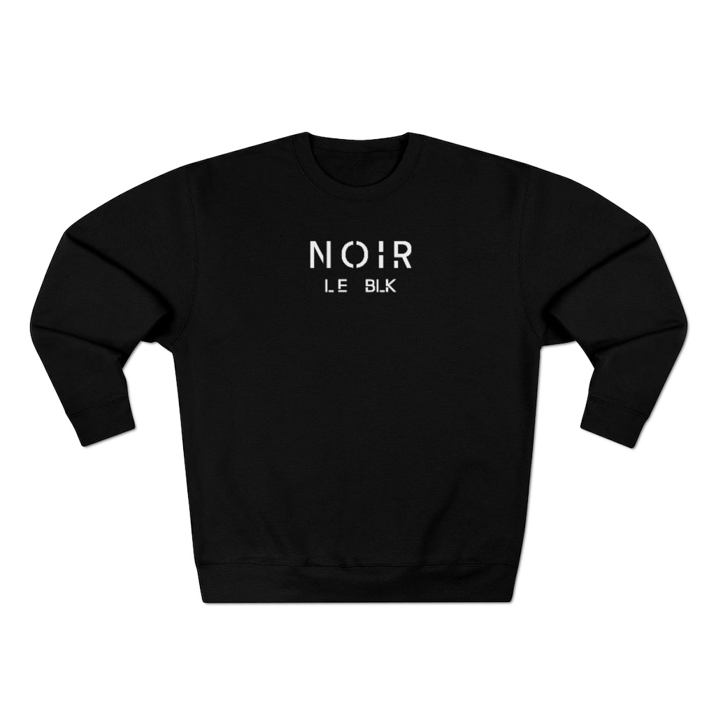 Noir Le Blk Crewneck Sweatshirt