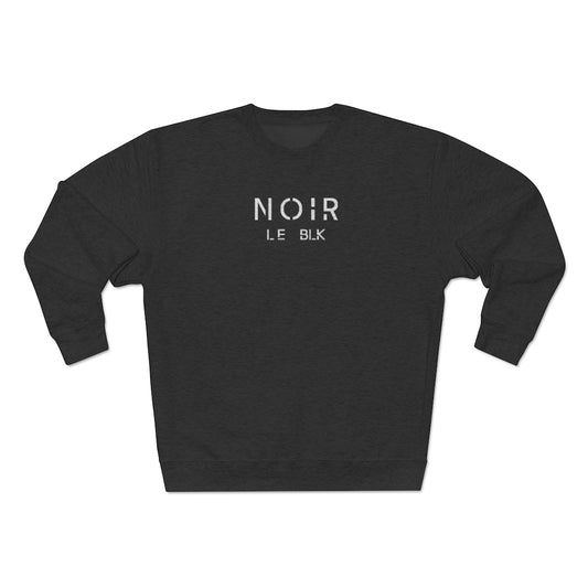 Noir Le Blk Crewneck Sweatshirt