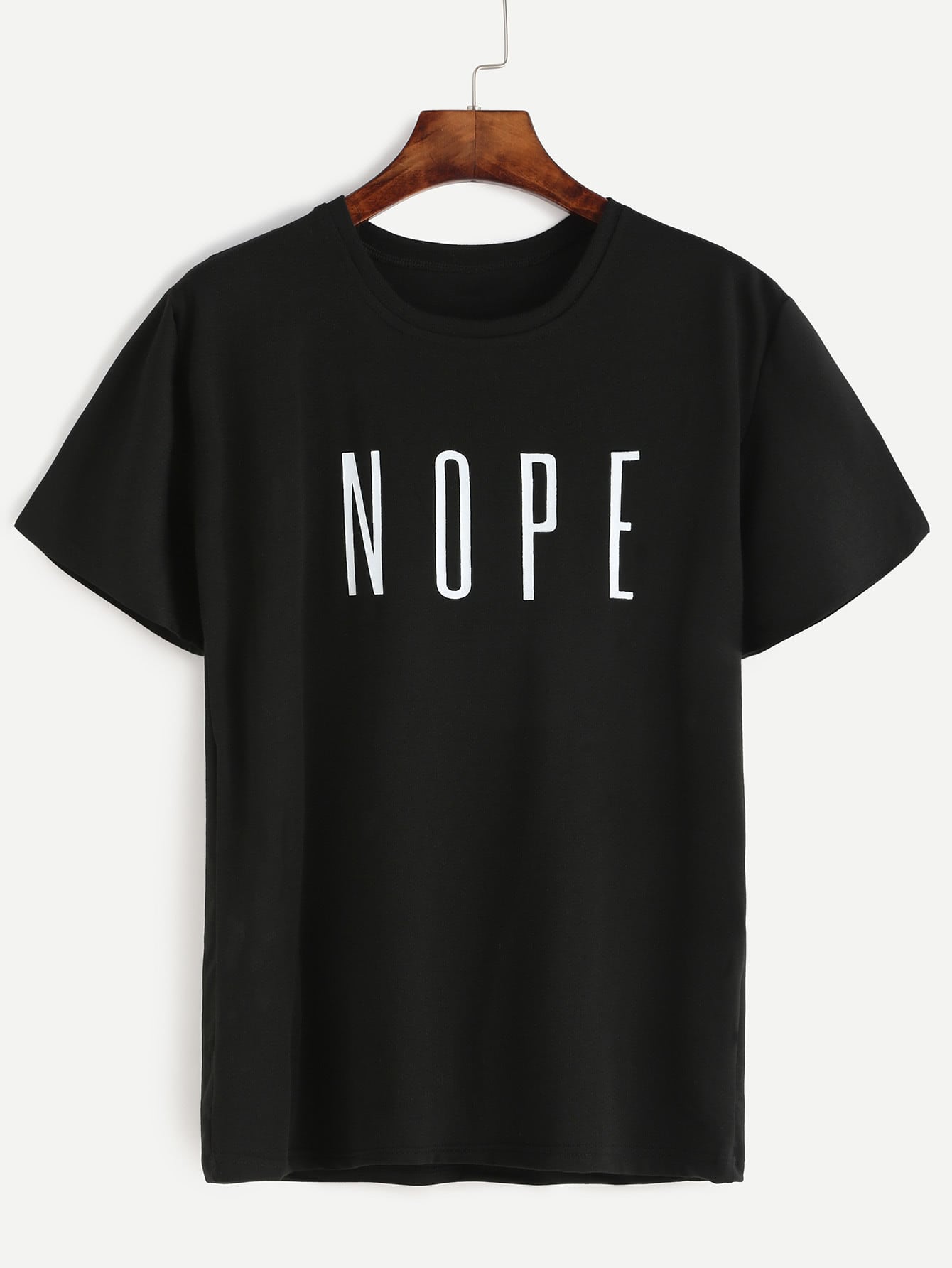 Black NOPE T-shirt