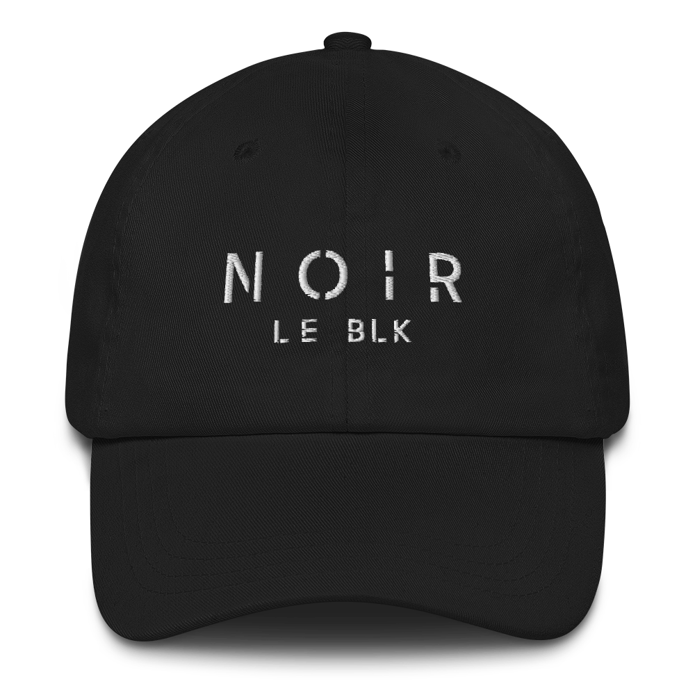 NOIR Dad hat (WHITE)